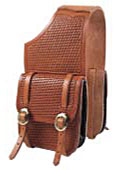 custom leather saddle bags