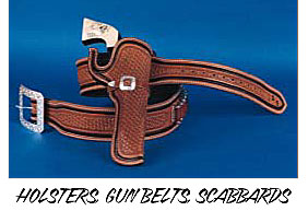 custom leather holsters, cunbelts, scabbards